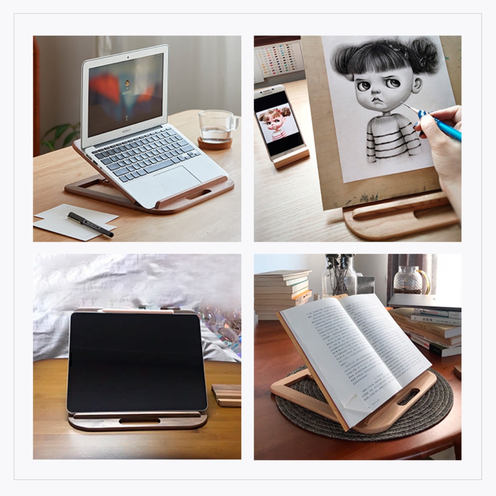 Multifunction Wooden Stand